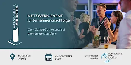 Netzwerk-Event "Unternehmensnachfolge" in Leipzig 2026