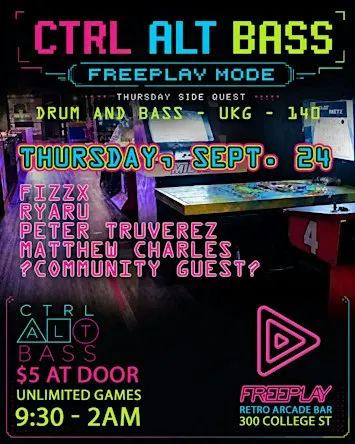 CTRL ALT BASS: FREEPLAY MODE — Thursday Side Quest