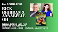 Rick Riordan & Annabelle Oh celebrate THE WILD ZONE: CAMP HALF-BLOOD w/ B&N