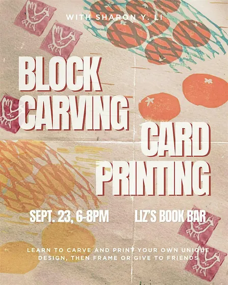 Block Carving and Card Printing Workshop