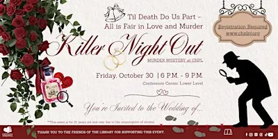 Killer Night Out - Murder Mystery at CHPL!