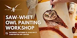 Project Owlnet Saw-whet Owl Painting Workshop