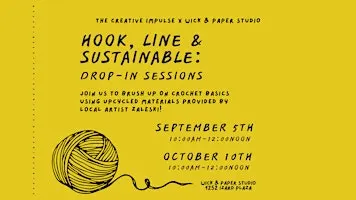 Hook, Line, & Sustainable: Basics Drop-In Sessions