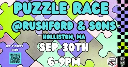 Puzzle Race @ Rushford & Sons Brewhouse HOLLISTON