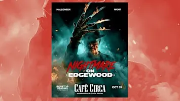 NIGHTMARE ON EDGEWOOD | HALLOWEEN ROOFTOP PARTY