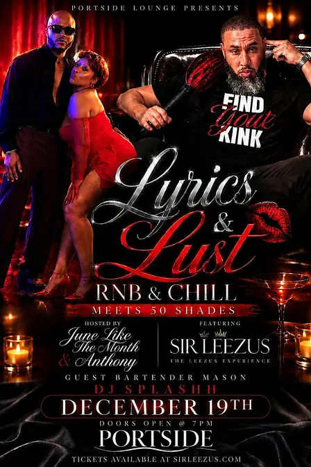 LYRICS & LUST ~ RNB & CHILL MEETS 50 SHADES