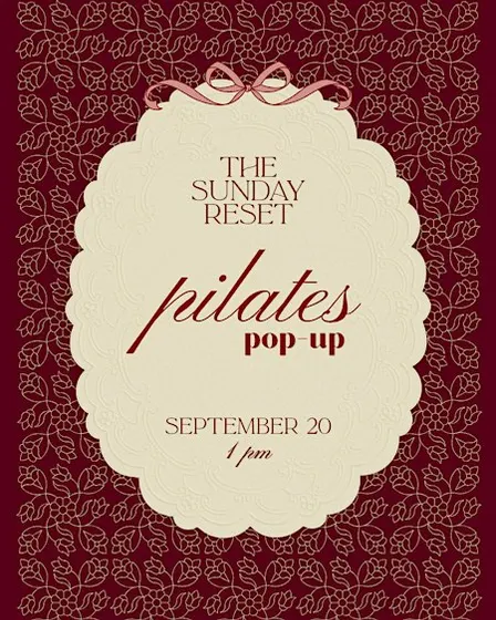 The Sunday Reset: Pilates Pop-Up