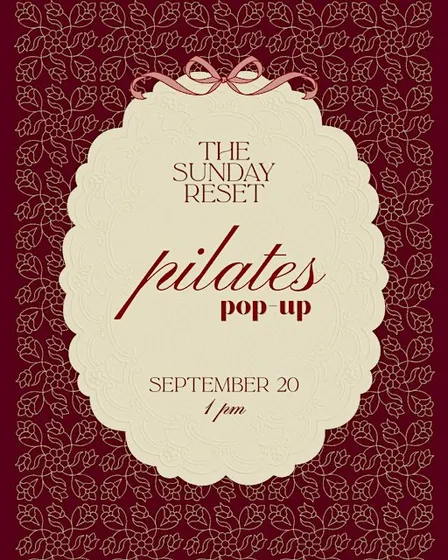 The Sunday Reset: Pilates Pop-Up