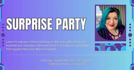 Guest Workshop: Surprise Party