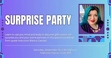 Guest Workshop: Surprise Party