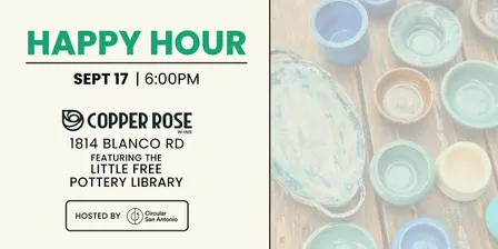 Circular Happy Hour feat. Little Free Pottery Library