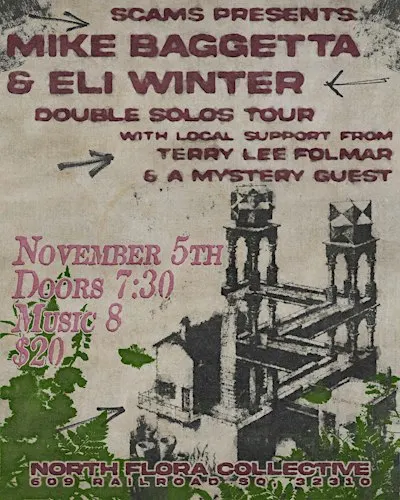 Mike Baggetta & Eli Winter Live at North Flora Collective