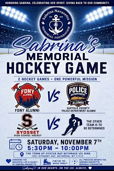 Sabrina's 4th Annual Memorial Hockey Game