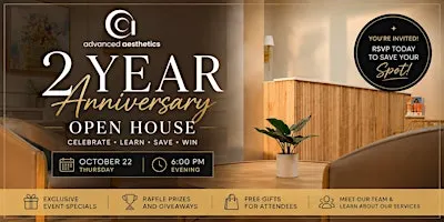 Advanced Aesthetics Centennial 2-Year Anniversary & Open House