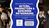 Acting, Production & Business Networking | Multi-Industry Event - Tampa