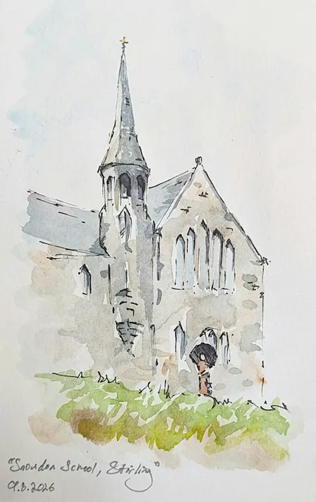 The Art of Urban Sketching: Adding Watercolour