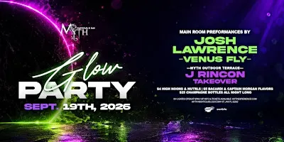 Saturday Night at Myth Nightclub - Glow Party | 09.19.26