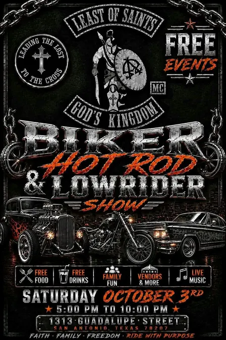Least Of Saints MC - Biker Hot Rod & Hot Rider Show