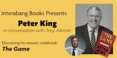 THE GAME by Peter King in convo with Troy Aikman at Interabang Books