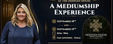 Heather Hildebrand at The Heidgen House: A Mediumship Experience