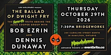 An evening with BOB EZRIN & DENNIS DUNAWAY