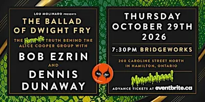 An evening with BOB EZRIN & DENNIS DUNAWAY