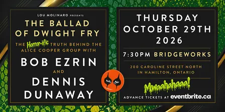 An evening with BOB EZRIN & DENNIS DUNAWAY