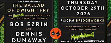 An evening with BOB EZRIN & DENNIS DUNAWAY