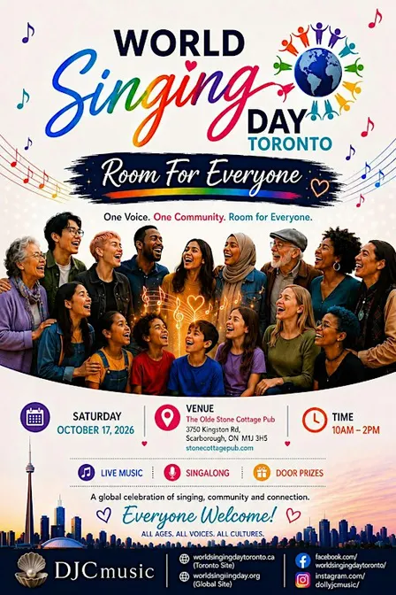 WORLD SINGING DAY TORONTO
