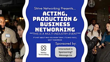 Acting, Production & Business Networking | Multi-Industry Event - Denver