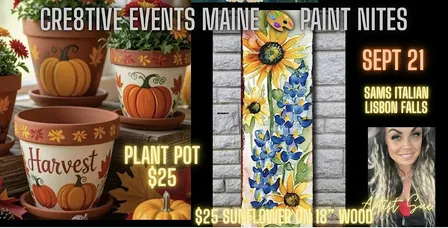 Paint Night @ Sam’s Italian LISBON FALLS