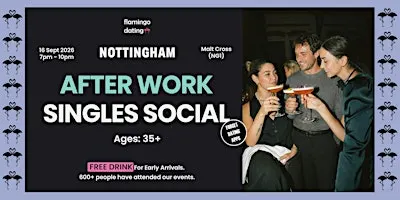 Singles Social After Work | +35 | Malt Cross | FREE Welcome Drink
