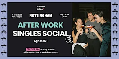 Singles Social After Work | +35 | Malt Cross | FREE Welcome Drink