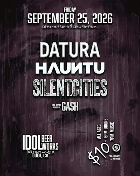 Post-Punk Night w/ Datura & more...