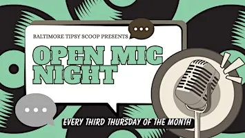 OPEN MIC NIGHT @ TIPSY SCOOP