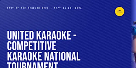 United Karaoke - Competitive Karaoke National Tournament