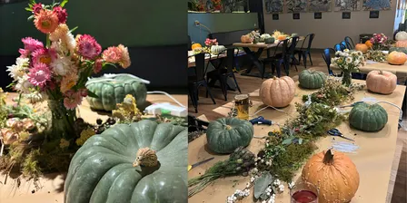 Dried Flower Pumpkin Workshop