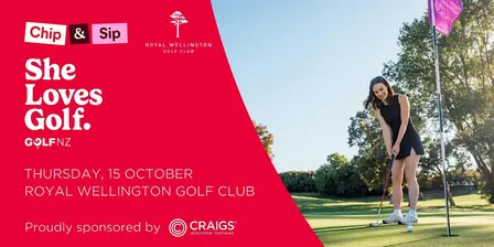 She Loves Golf - Chip and Sip Wellington