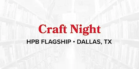 Craft Night at Half Price Books Dallas Flagship