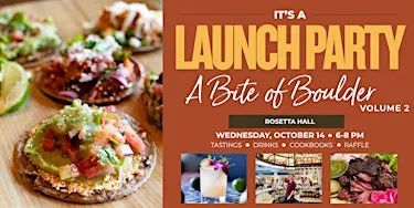 A Bite of Boulder Vol 2  - Launch Party!