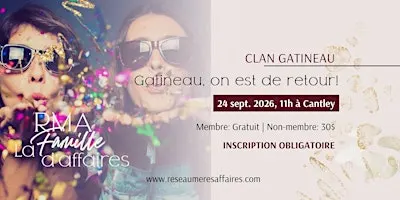 Gatineau, on est de retour! - Clan Gatineau