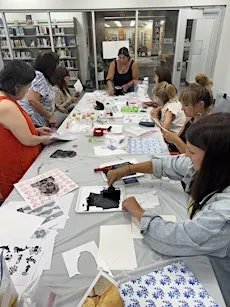 Pet Portrait Linoleum Block Printing Class