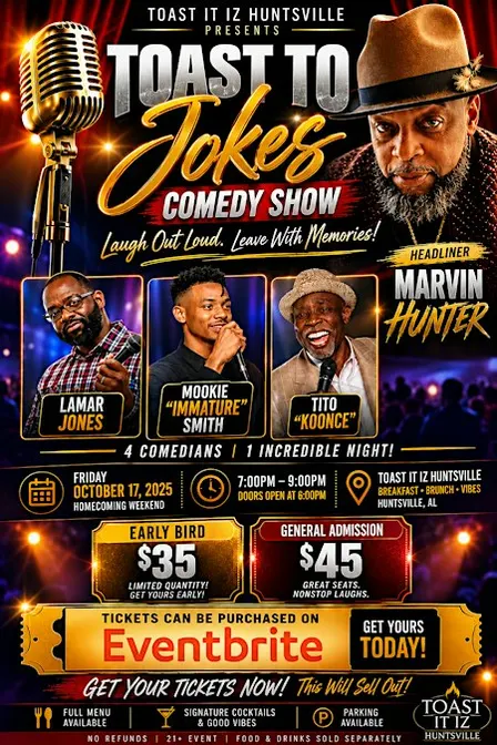 Toast to Jokes Comedy Show