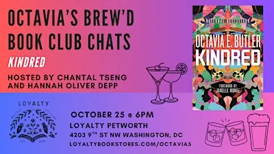 Octavia's Brew'd Book Club Chats Kindred
