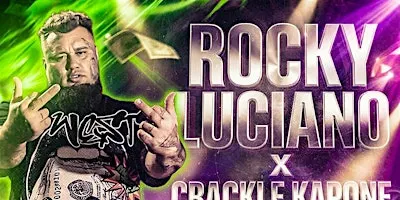 Rocky Luciano Live in North Charleston SC W/ Crackle Kapone