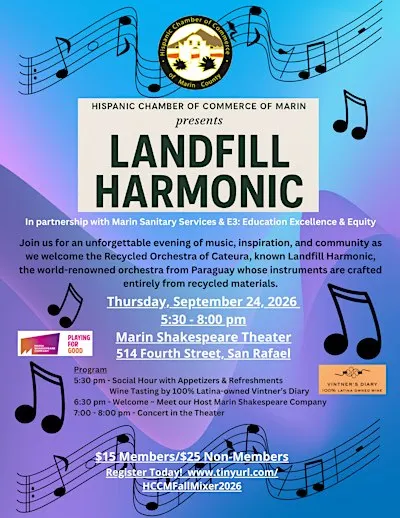 Landfill Harmonic ~ Concert & Fall Mixer 2026