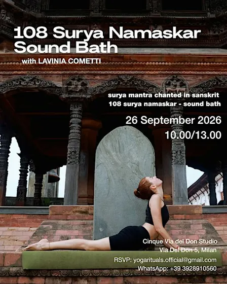 108 Surya Namaskar & Sound Bath