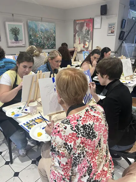 Halloween Paint, Pizzetta and Prosecco