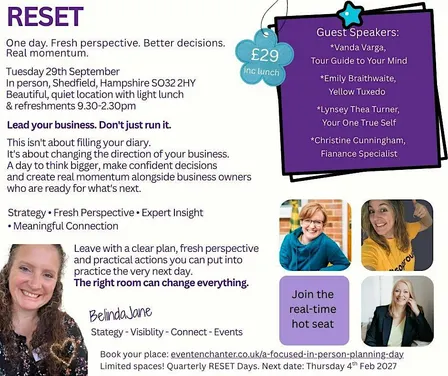 RESET: The 90-Day Strategy & Momentum Day