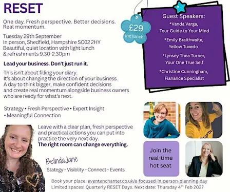 RESET: The 90-Day Strategy & Momentum Day